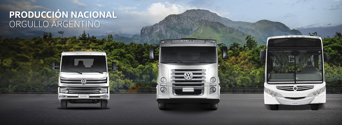 Volkswagen Argentina alcanza la producción de la unidad número 1.000 de camiones y buses.